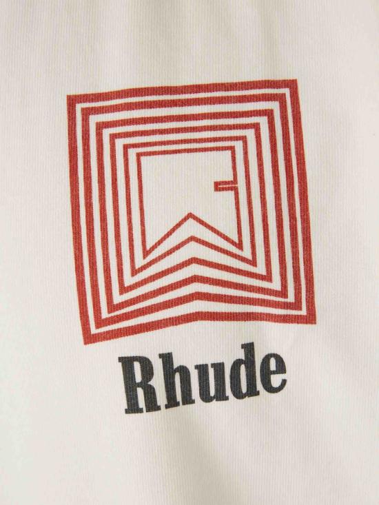 25FW 루드 반팔 셔츠 RHPF25TT03012 0028VINTAGE WHITE Beige - RHUDE