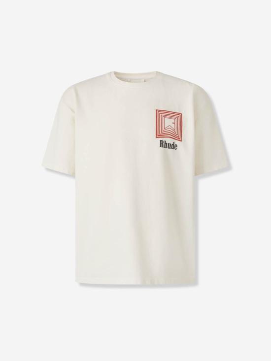 25FW 루드 반팔 셔츠 RHPF25TT03012 0028VINTAGE WHITE Beige