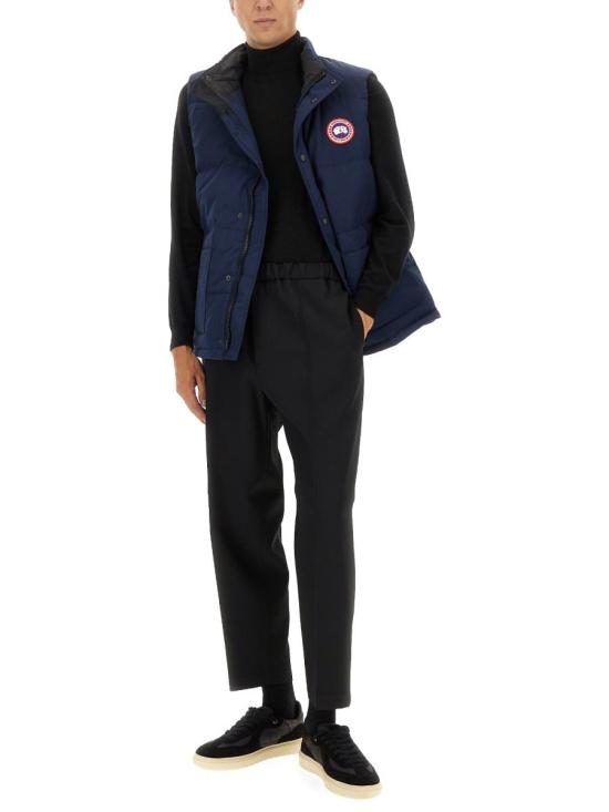 25FW 캐나다구스 프리스타일 크루 베스트 블랙 라벨 4159M 9063 BLUE - CANADA GOOSE