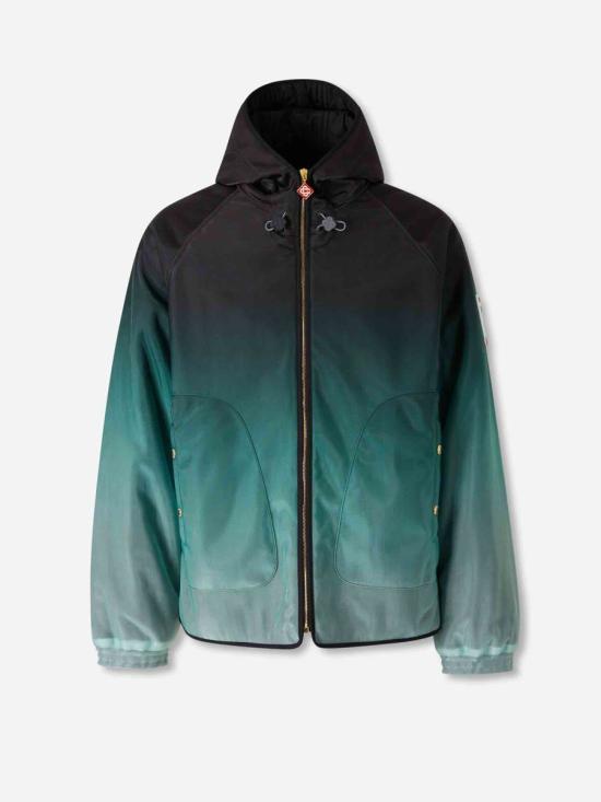 25FW 카사블랑카 자켓 MPF25JK394 01GRADIENT TURQUOISE BLUE