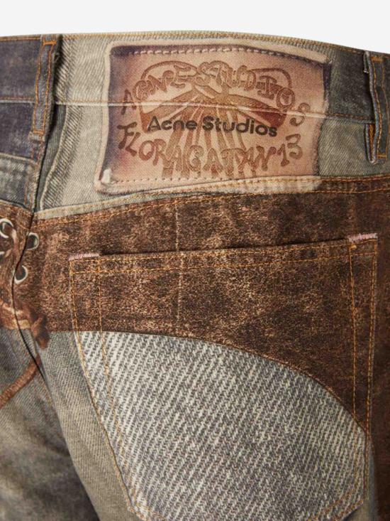 25FW 아크네 스튜디오 FN WN TROU001527 BLUEBROWN - ACNE STUDIOS