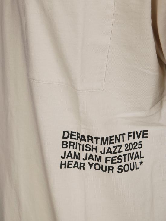 25FW 디파트먼트5 반팔 티셔츠 UT0221JF0011 005 BEIGE - DEPARTMENT 5