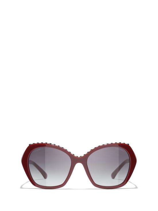 26FW 샤넬 선글라스 CH5547Q 1792S6 BURGUNDY