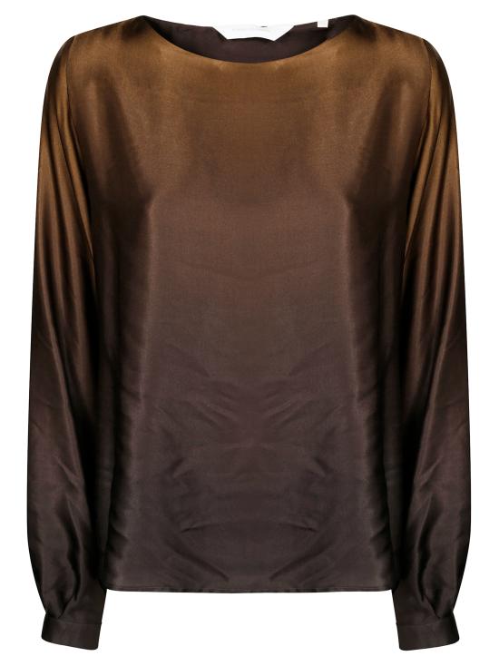 25FW 프리드먼 블라우스 L429TEA 1B MARRONE