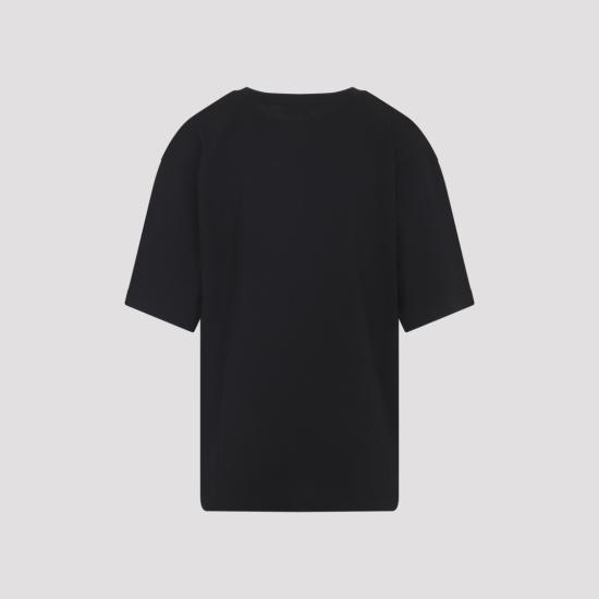 25FW 드리스 반 노튼 반팔 티셔츠 2520111192603 Black - DRIES VAN NOTEN
