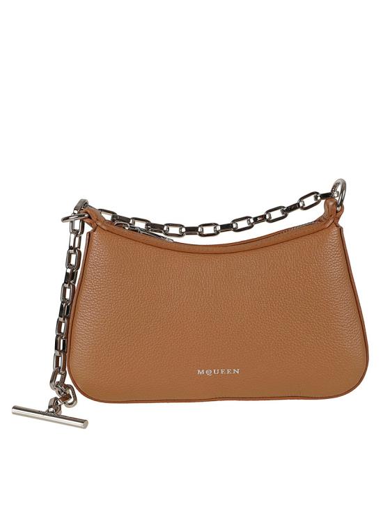 25FW 알렉산더 맥퀸 T 바 미니 숄더백 8419601VDGH2116 Brown