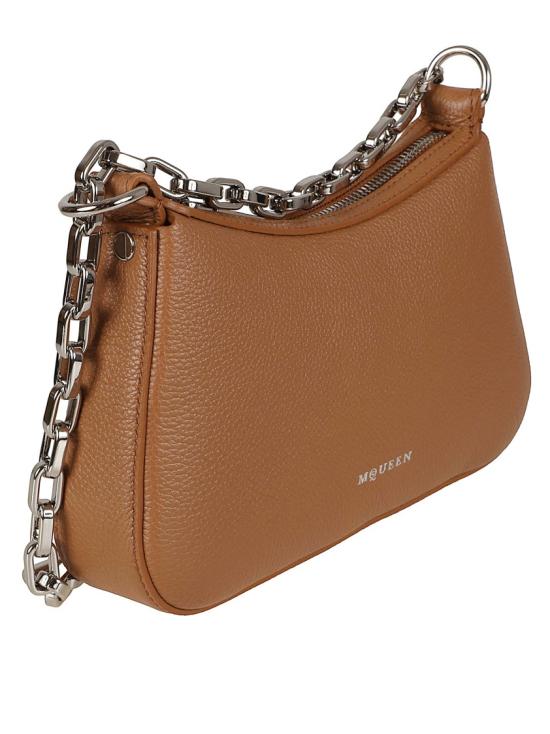 25FW 알렉산더 맥퀸 T 바 미니 숄더백 8419601VDGH2116 Brown - ALEXANDER MCQUEEN