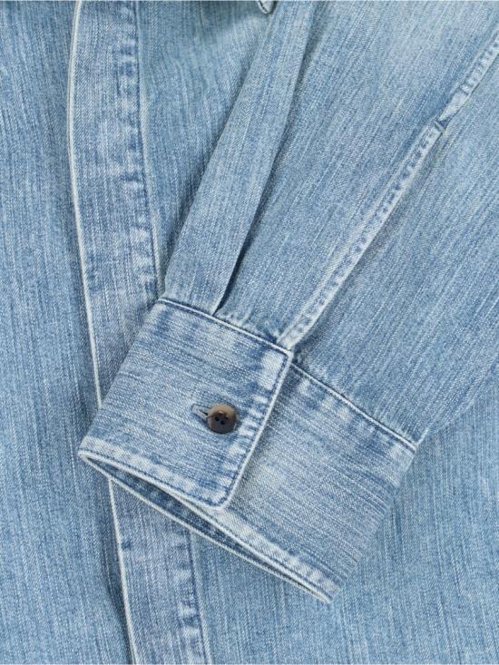 25SS 피어오브갓 데님 셔츠 FGE250 5011DNM436 Blue - FEAR OF GOD