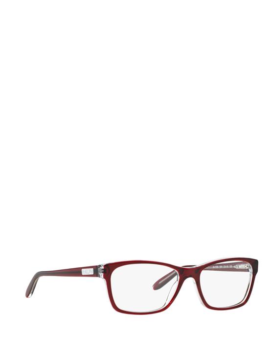 26FW 랄프 로렌 안경 RA7039 1081 SHINY TRANSP RED ON CRYSTAL - RALPH LAUREN