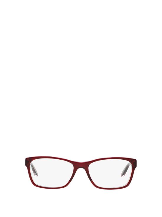 26FW 랄프 로렌 안경 RA7039 1081 SHINY TRANSP RED ON CRYSTAL