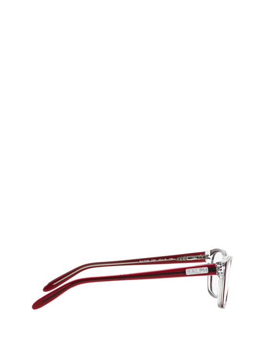 26FW 랄프 로렌 안경 RA7039 1081 SHINY TRANSP RED ON CRYSTAL - RALPH LAUREN