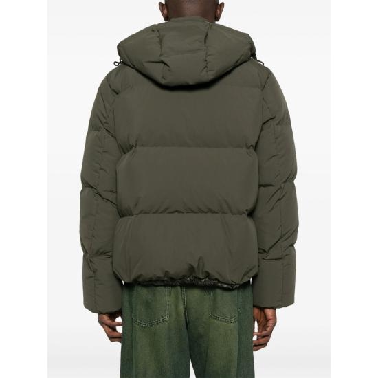 25FW 사카이 숏패딩 25 03850M 501 GREEN - SACAI
