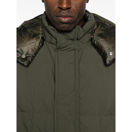 25FW 사카이 숏패딩 25 03850M 501 GREEN - SACAI