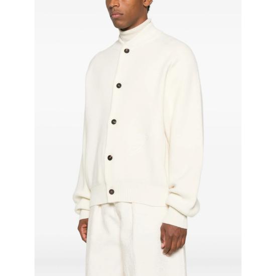 25FW 자크뮈스 팔로네 울 캐시미어 가디건 CDM00567 AK00278 110 WHITE - JACQUEMUS