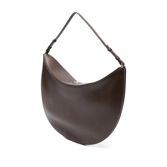 25FW 자크뮈스 오발로 숄더백 BAW00437 AC18A08 890 BROWN - JACQUEMUS