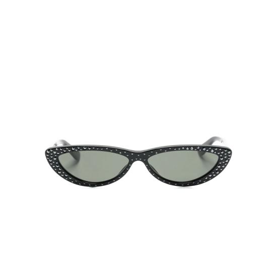 25FW 알렉산더 맥퀸 선글라스 852625 J0763 1056 BLACK