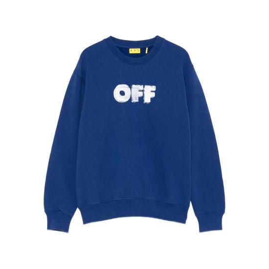 25FW [키즈] 오프화이트 니트/스웻셔츠 OBBA001F25FL E003 4501 BLUE