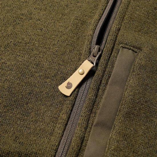  피엘라벤 BUCK 벅 플리스 자켓 81328 DARK OLIVE DOM - FJALLRAVEN