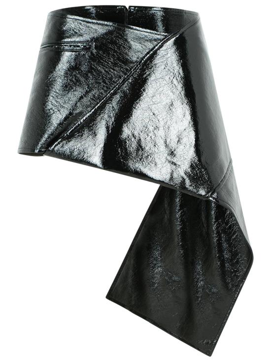 25FW 쿠레쥬 숏 스커트 425CJU319VY00149999 Black