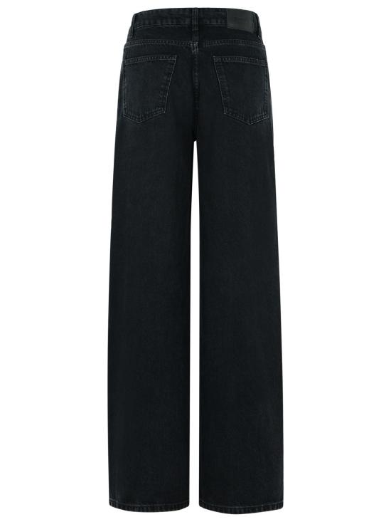 25FW 로테이트 데님 팬츠 114587D04 Black - ROTATE