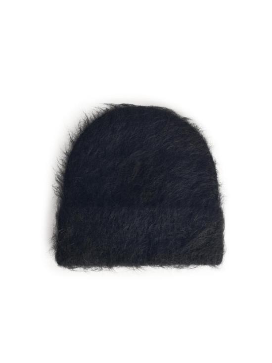 25FW 세퍼 비니 FW23FUZZYBEANIEBLABLACK ALPACA Black