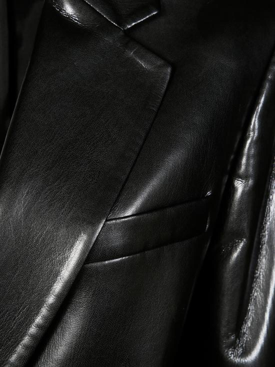 25FW 안다마네 가죽 자켓 T183012A 999 BLACK NERO - ANDAMANE