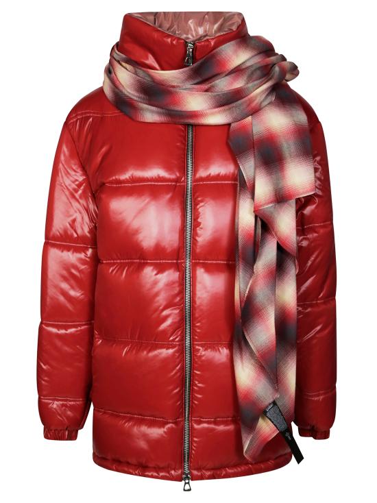 25FW 마벨 패딩 AFW1004 TENYL01 POIKS ROSSO