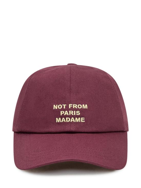 25FW 드롤드무슈 볼캡 ICP151CO138 WN WINE