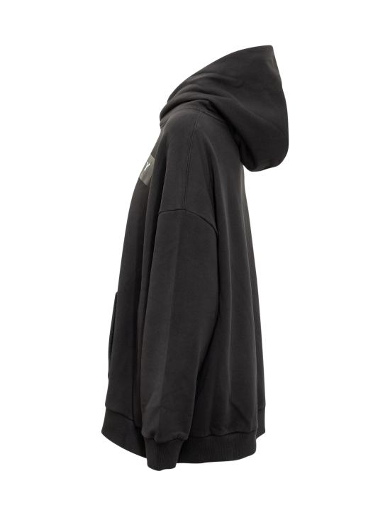 25FW 지방시 후드 티셔츠 BWJ04TP78U 001 BLACK - GIVENCHY