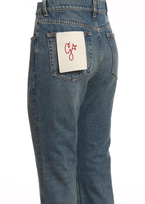 25FW 골든구스 스트레이트 팬츠 GWP00843P00062150100 Medium Wash - GOLDEN GOOSE