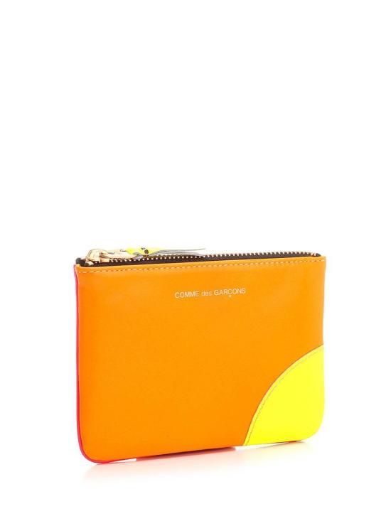  꼼데가르송 클래식 레더 라인 파우치 SA8100SFLOPORANGEPINK Orange - COMME DES GARCONS