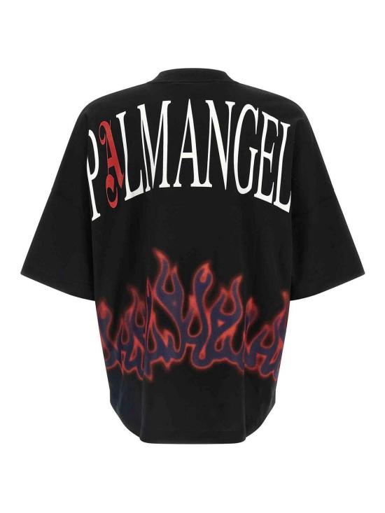  팜앤젤스 반팔 티셔츠 PMAA10BF25JER0031084 Black - PALM ANGELS