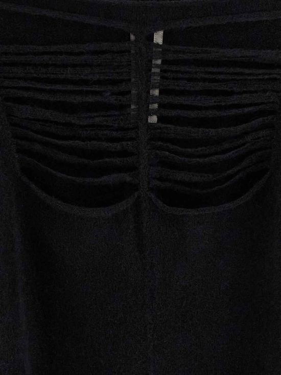 25FW 릭 오웬스 스웨터 RP02E4601KGRIDP09 Black - RICK OWENS