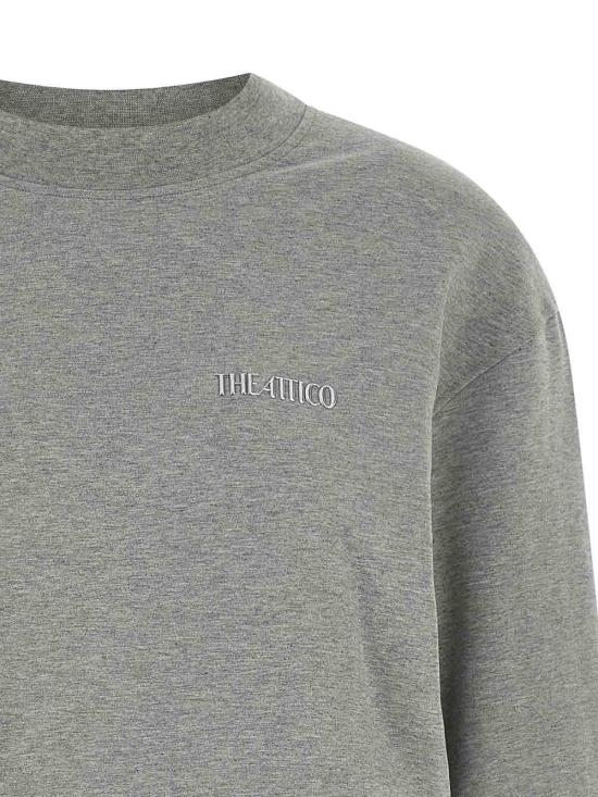  디 아티코 긴팔 티셔츠 251WCA00393183 Grey - THE ATTICO