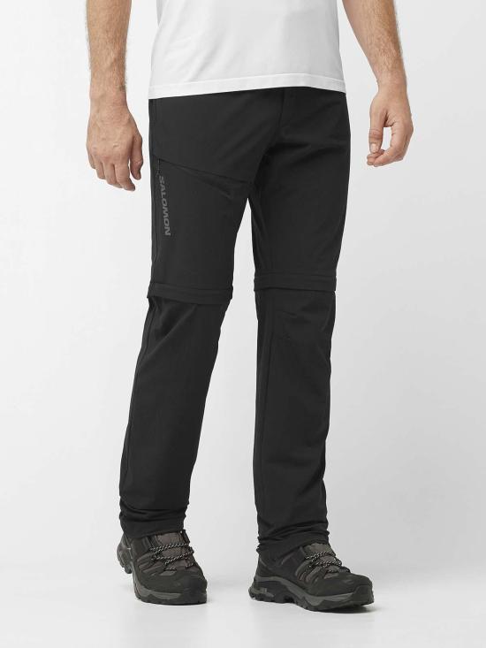 26SS 살로몬 스트레이트 팬츠 LC2019700DEEP Black - SALOMON