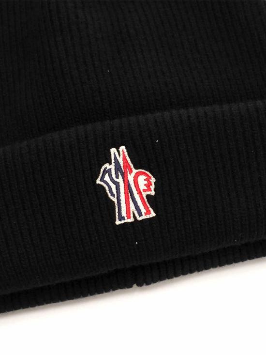  몽클레어 로고 자수 비니 3B00006M1115999 - MONCLER