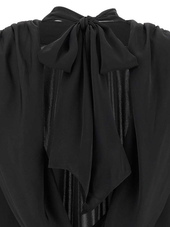 25FW 로테이트 바이 크리스텐슨 긴팔 티셔츠 114331100100 Black - ROTATE BY BIRGERCHRISTENSEN