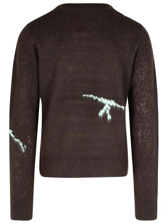 25FW 드리스 반 노튼 스웨터 021228 2709704 Brown - DRIES VAN NOTEN