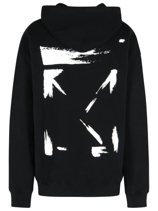 25FW 오프화이트 긴팔 티셔츠 OMBB085F25FLE00I1001 Black - OFF WHITE