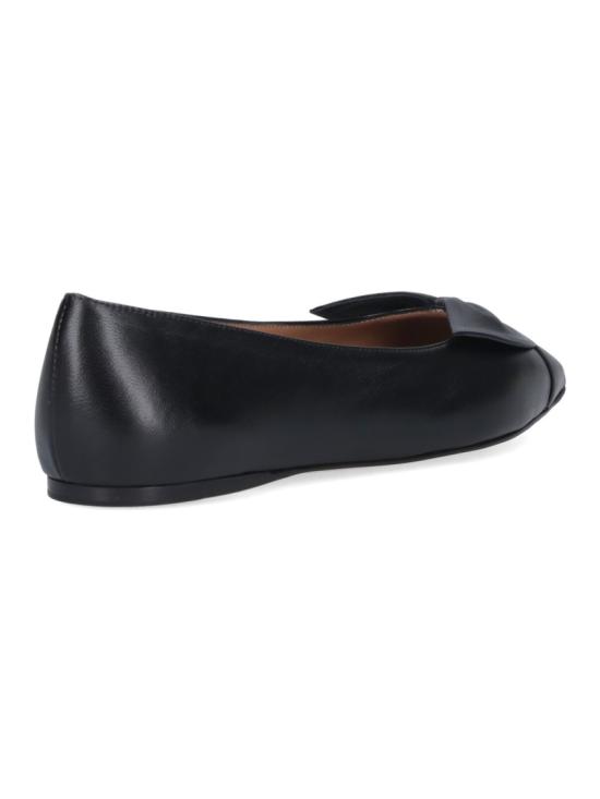 25FW 살바토레 페라가모 플랫 슈즈 786928004 Black - SALVATORE FERRAGAMO