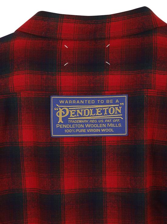  마르지엘라 긴팔 셔츠 S67DT0010MS78037001F Red - MAISON MARGIELA