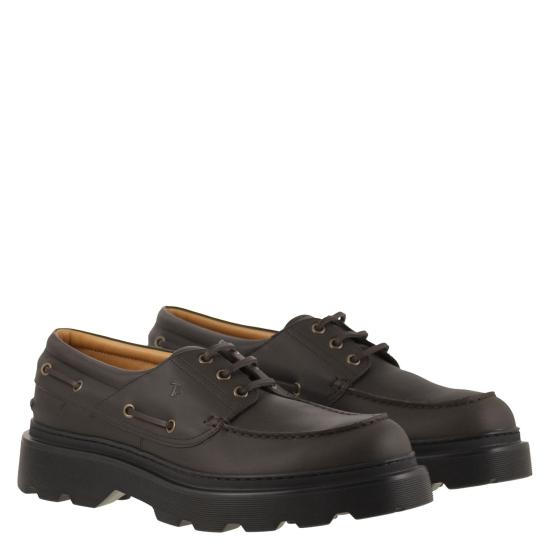 25FW 토즈 스니커즈 XXM24L0JP00UFS DARK BROWN - TODS