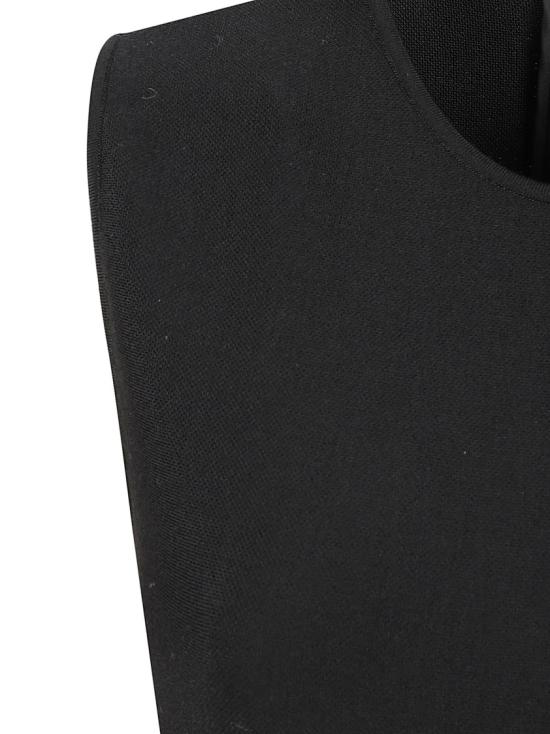 25FW 알렉산더 맥퀸 미디 원피스 839750Q1BEG1010 Black - ALEXANDER MCQUEEN