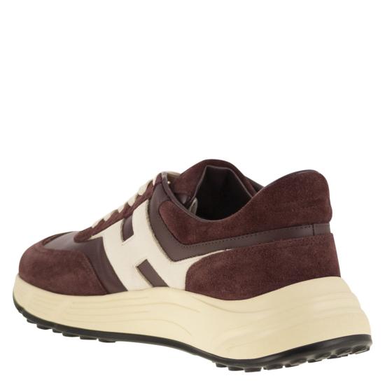25FW 호간 하이퍼 라이트 스니커즈 HXM5630FR30UHG DARK BROWN - HOGAN
