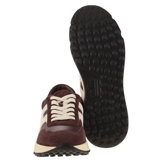 25FW 호간 하이퍼 라이트 스니커즈 HXM5630FR30UHG DARK BROWN - HOGAN
