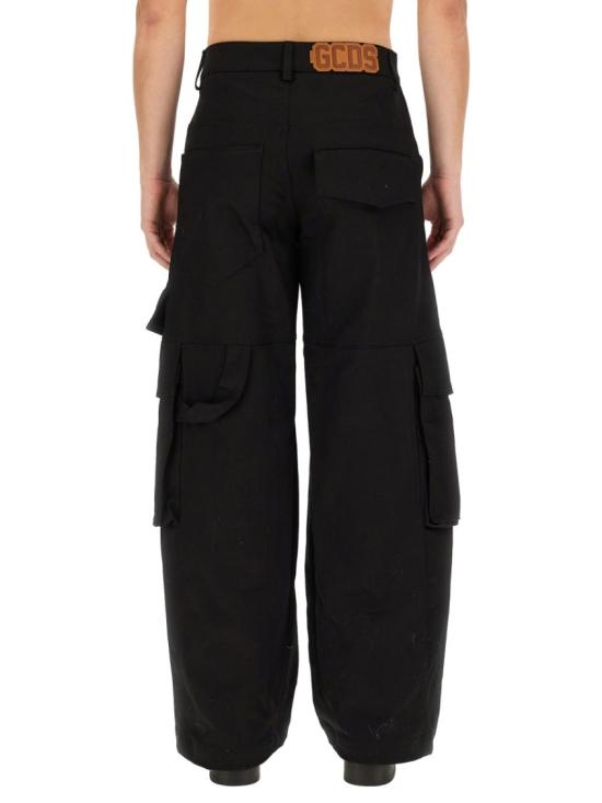  지씨디에스 스트레이트 팬츠 AI22M260567 02 Black - GCDS