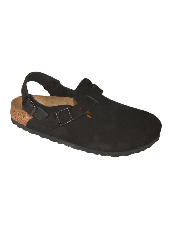 25FW 버켄스탁 토키오 2 스웨이드 샌들 1028348 BLACK - BIRKENSTOCK