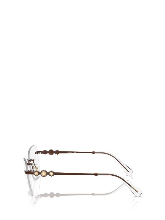 25FW 스와로브스키 안경 SK1014 4002 LIGHT BROWN - SWAROVSKI