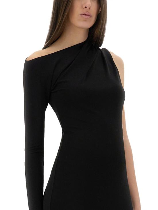  쿠레쥬 롱 원피스 125JRO582 JS01459999 Black - COURREGES