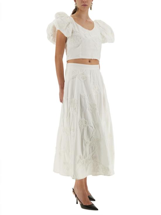 25FW 로테이트 바이 크리스텐슨 탑 114549400 BCR533400 White - ROTATE BY BIRGERCHRISTENSEN